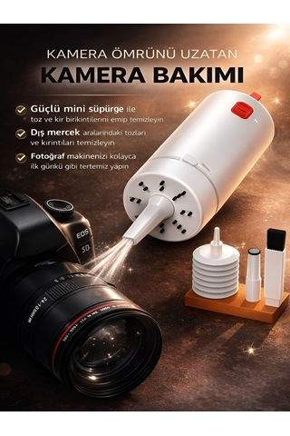 21in1 600mah Mini Süpürge Laptop Telefon Kamera Kulaklık Apple Uyumlu MacBook