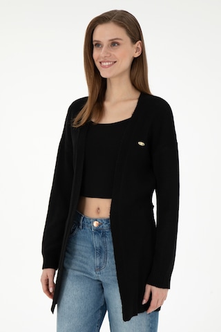 U.s. Polo Assn. Kadın Siyah Hırka Triko 50297102-vr046 Siyah