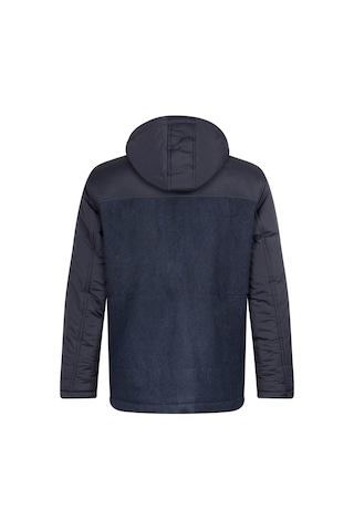 Hatemoğlu Lacivert Regular Fit Hakim Yaka Yünlü Kapüşonlu Şişme Mont 22192024a002 005 1852674 Lacivert