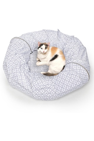 Suntek Kedi Tünelleri Yatak Kapalı Kediler Kitty Kitten