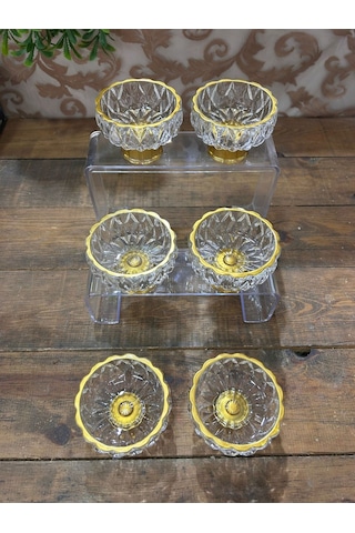 Wow Dıamond Lokumluk 6 Lı Altın Rengi