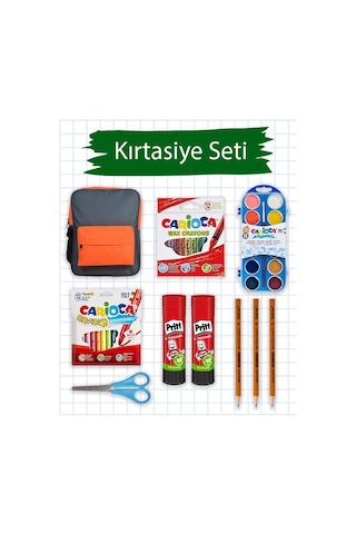 Temel Çantalı Okul Kırtasiye Seti 2
