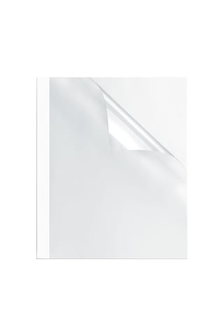 Mühlen Deckel Isısal Cilt Kapakları A4 Beyaz 6 Mm 1 Koli 100 Adet