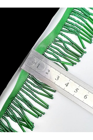 Slubov'u Boncuklu Kurdele, Dekoratif, 1m, Genişlik 4cm 219920153