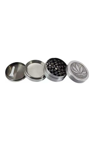 Çelik Tutun Öğütücü Grinder Mıknatıslı Kapak 4 Katmanlı Yapı