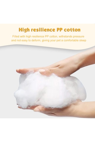 Leezsing Yuvarlak Kedi Yatağı Evcil Hayvan Yatağı 18in Küçük Yıkanabilir Köpek Yatağı Yavru Köpekler Ve Kediler İçin Kaymaz Tabanlı