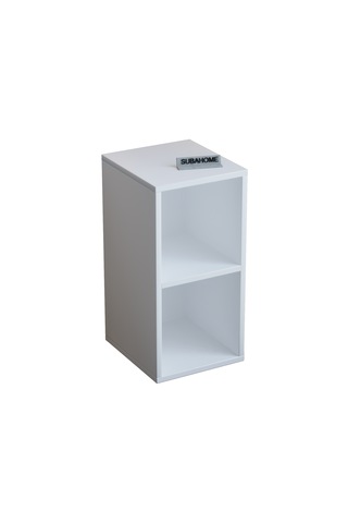 30 Cm Mdf Modern Beyaz Komodin Çok Amaçlı Yan Sehpa