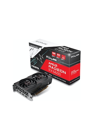 Sapphire AMD Radeon RX 6600 Pulse 11310-01-20G 8 GB GDDR6 128 Bit Ekran Kartı