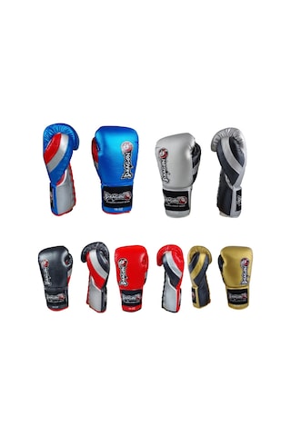 Dragondostore Dragon 30382-P Profi Bağcıklı Profesyonel Boks Eldiveni