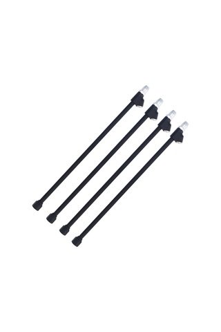 Geeksen 4 Adet 14" Uzunluğunda İki Başlı Pnömatik Takoz - 1/4" Fnpt Dişli - Araç Lastik Hava Doldurma Aleti - Ticari Araçlar, Kamyonlar İçin Uygun