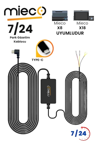 Mieco X8 Ve X18 Uyumlu Park Modu Akü Bağlantı Kablosu / Hardware Kit Type-c Mieco X8 Ve X18 Uyumlu Park Modu Akü Bağlantı Kablosu / Hardware Kit Type-c
