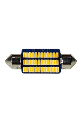 Sarı Renk Led Sofit Ampul 39Mm - 36 Smd Led Li
