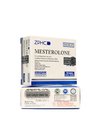 Zphc Mesterolone - 25 Mg / Pill -100 Tablet Aromasız