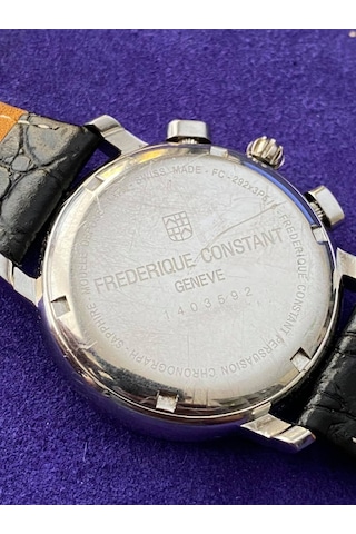 Frederique Constant Deri Kordon Erkek Kol Saati 2.El Teşhir Ürün