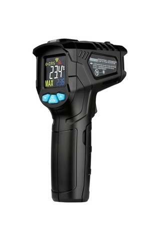 50 550 Endüstriyel Dijital Kızılötesi Termometre Siyah