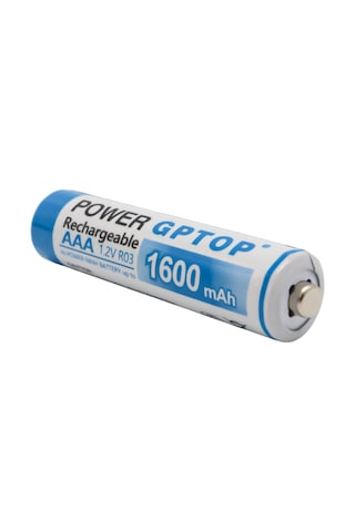 Ni-mh, 1.2v 1600mah, Aaa Şarj Edilebilir, Şarjlı İnce Kalem Pil, 2'li Paket