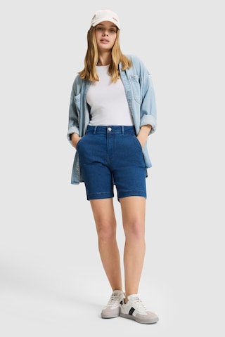 U.S. Polo Assn. Kadın Mavi Jean Şort 50323900-dn0022 Mıd Blue