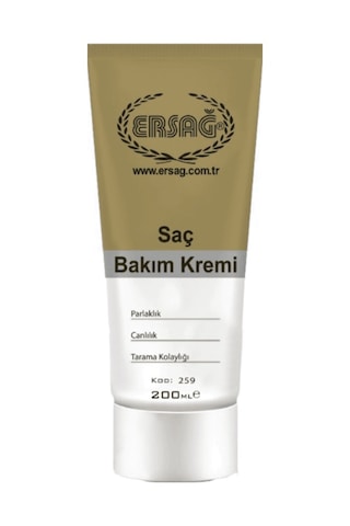 Ersağ Saç Bakım Kremi 200 ML Ersağ Saç Bakım Kremi 200 ML