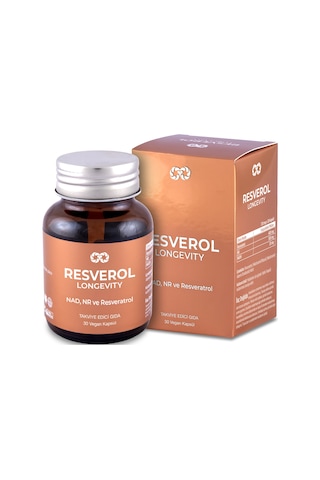 Resverol Longevity Nad Takviye Edici Gıda 30 Kapsül Resverol Longevity Nad Takviye Edici Gıda 30 Kapsül