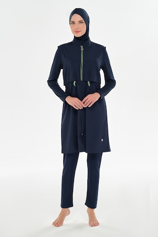 Spor Model Tam Kapalı Tesettür Mayo 3314 Koyu Lacivert Koyu Lacivert