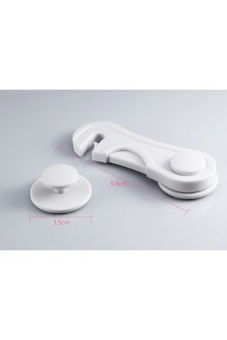 Portakal Safety Dolap-Kapak Kilidi 2 Adet
