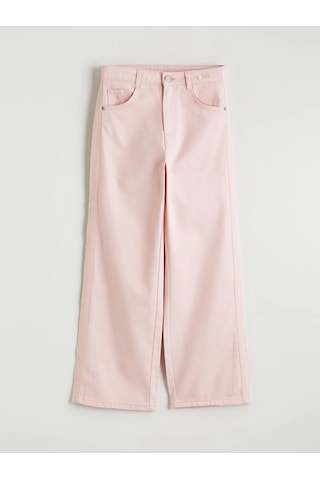 Lc Waikiki Pembe Wideleg Kız Çocuk Pantolon