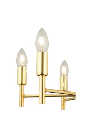 Vaneo 6 Lı Gold Modern Genç Odası Mutfak Salon Avize Çok Renkli