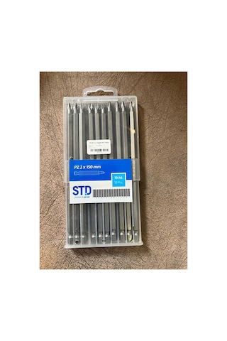 Uç Yıldız Matkap Ucu Vidalama Pz2 X 150 Mm Uzun Boy 15 Cm 2 Adet