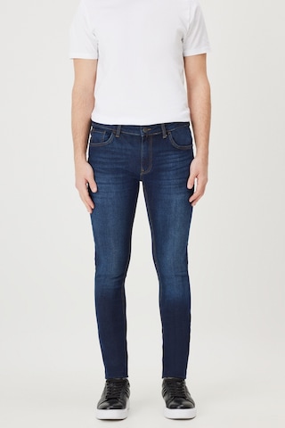 AC&Co / Altınyıldız Classics Rıss Jean Ekstra Slim Fit Pamuklu Erkek Kot Pantolon - Lacivert