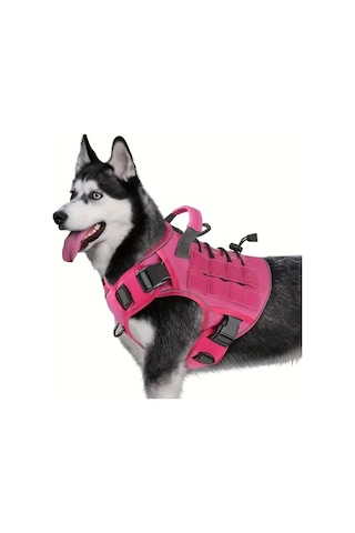 Honeybeeshop "yeşil Xl Taktik Köy Tasması Dayanıklı Polyester Ayarlanabilir Reflektif Askeri Yelek Büyük Köpekler İçin Labrador Husky Alman Kurdu" Altın