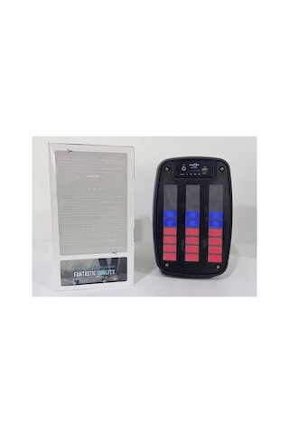 Mikrofonlu Bluetooth Speaker Fm Usb Tws Sd Kart Kablosuz Taşınabilir Şarjlı Hoparlör