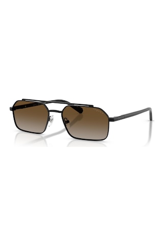 Vogue Vo4356s 352/t5 57 Polarize Erkek Güneş Gözlüğü Siyah