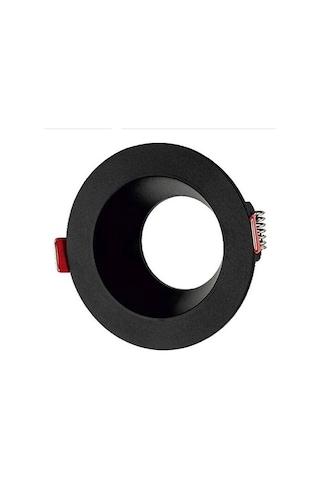 Cata Lion Yuvarlak Spot Lamba Siyah Kasa Sıva Altı Gu10 Ct-5091 Led Işık Ampul Hariç Siyah
