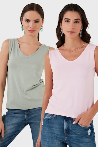 Lela Bayan Bluz 5864384s2 Çağla-toz Pembe Çağla-toz Pembe