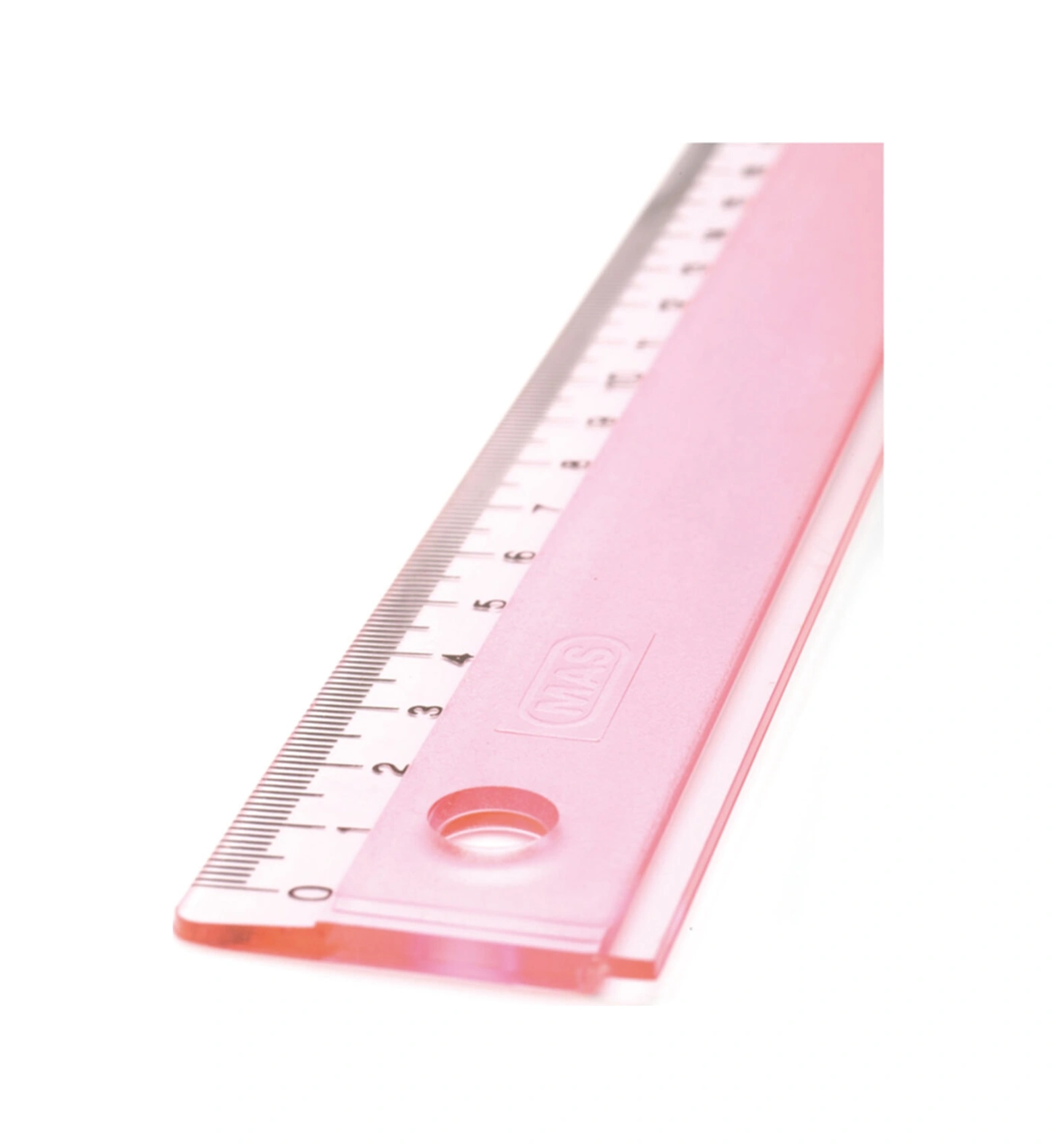 Plastik Cetvel 30 Cm Rakamlar Pres Baskıdır Renkli 24 Lü Paket Karışık