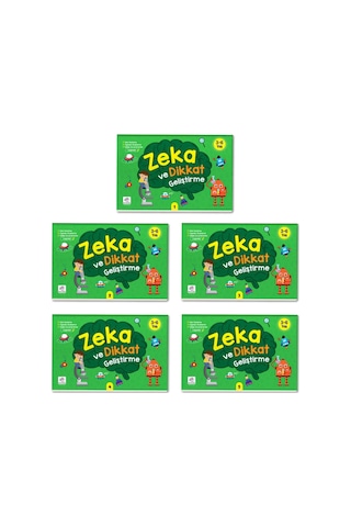3-6 Yaş Zeka Ve Dikkat Geliştirme Seti