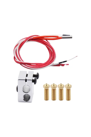 Volcano Hotend Seti 12v 40w 0.6-0.8-1.0-1.2 Nozzle