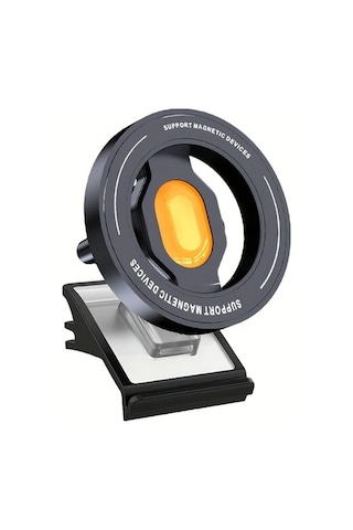 Honeybeeshop Tesla Model 3 Y İçin Siyah Manyetik Araba Telefon Tutucu Ayarlanabilir Kablosuz Şarj Güvenli Tutuş Modern Aksesuar