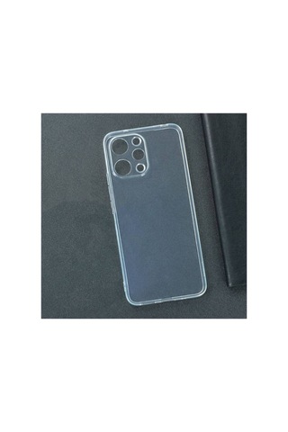 Xiaomi Redmi 12 İle Uyumlu Kılıf Şeffaf Kamera Korumalı Esnek Silikon Telefon Kılıfı Kapak Resimde Görünen