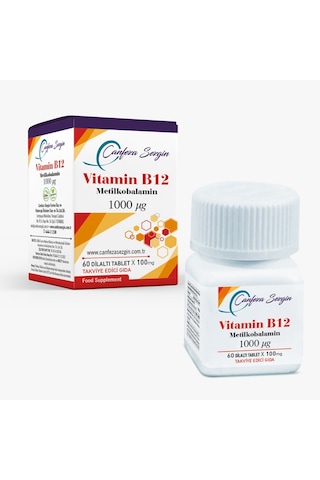 Canfeza Sezgin Vitamin B12 Metilkobalamin 60 Tablet