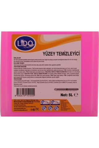 Lido Yüzey Temizleyici 5 KG