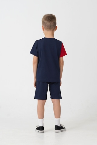 U.S. Polo Assn. Erkek Çocuk Lacivert Bermuda Takım Us2407-c-v1