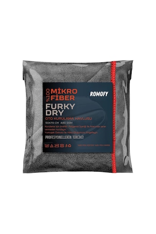 Romofy Mikrofiber Oto Kurulama Bezi - Süper Emici Araç Kurulama Havlusu - Araba Temizlik Yıkama Ve Kurulama Havlusu -