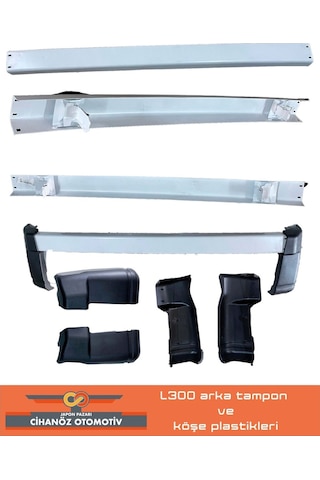 Mitsubishi L300 Arka Tampon Ve Köse Plastikleri 493970276