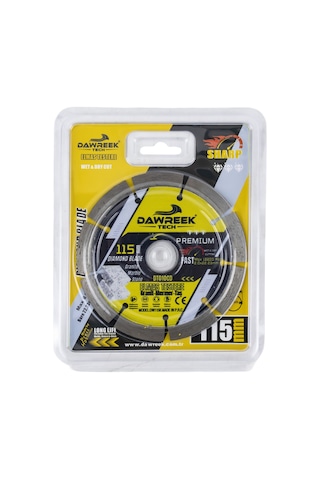 Dawreek Dt010cd 115mm Premium Segmentli Turbo Elmas Testere Granit-mermer-taş
