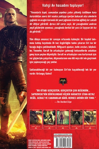 Pegasusyayinlari Kırlangıç Kulesi - The Witcher Serisi 6
