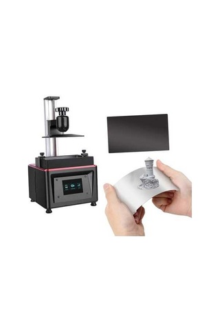 Pazly Esnek Yaylı Çelik Levha Reçine 3d Yazıcı Yapım Plakası Siyah Mıknatıslı