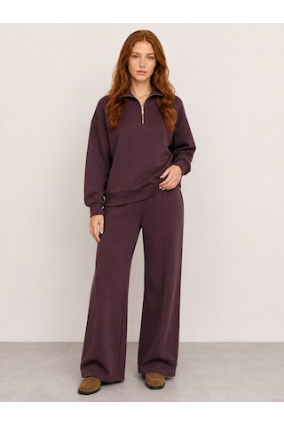 Loft Regular Fit Kadın Eşofman Altı Lf2043824 Q1.v1 Bordo