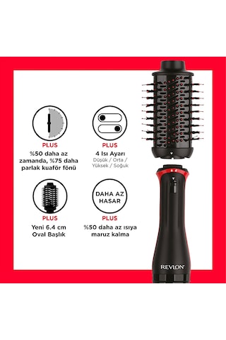 Revlon RVDR-5298 One Step Volumiser Plus Saç Kurutma Makinesi Ve Şekillendirici