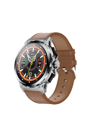 Kalobee Sk43 Sports Watch Series Amoled Ekran 3 Kordonlu Akıllı Saat İphone & Android Uyumlu,48 Mm Gümüş